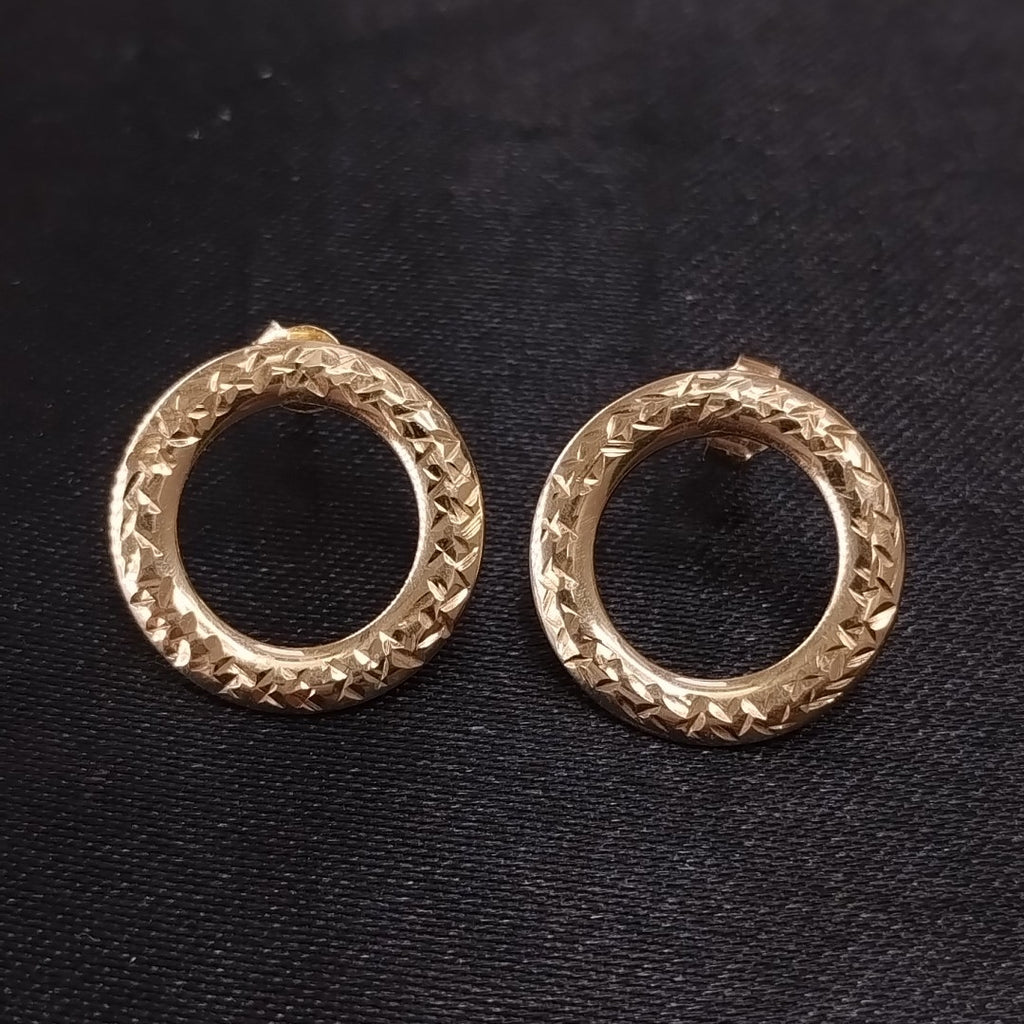 ARETES PAR ORO 14 K 1.3 GRMS (SEMINUEVO)