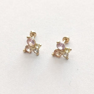 BROQUELES PAR ORO 14 K 0.6 GRMS (SEMINUEVO)