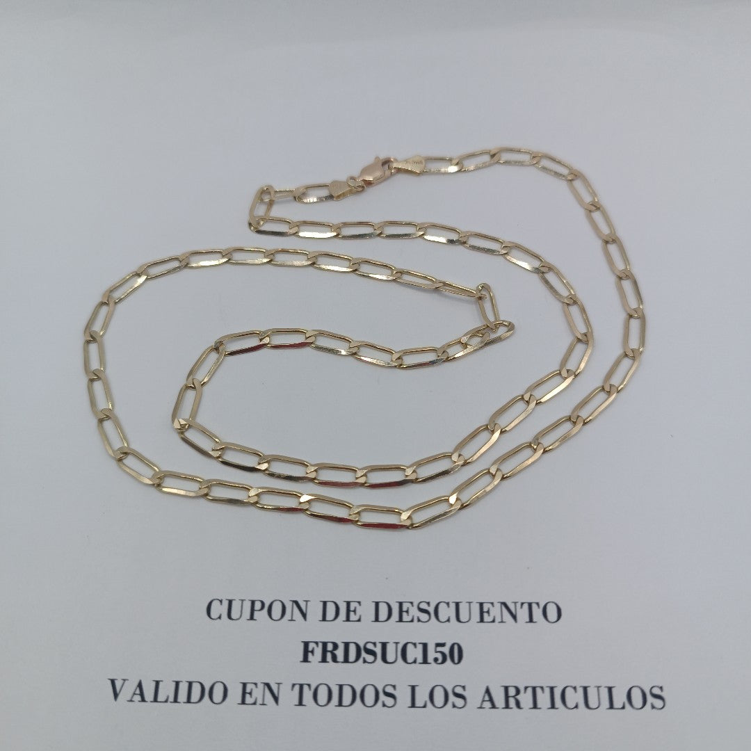 CADENA ESLABONES 14K 60 CM 11.4 GR (NUEVO)