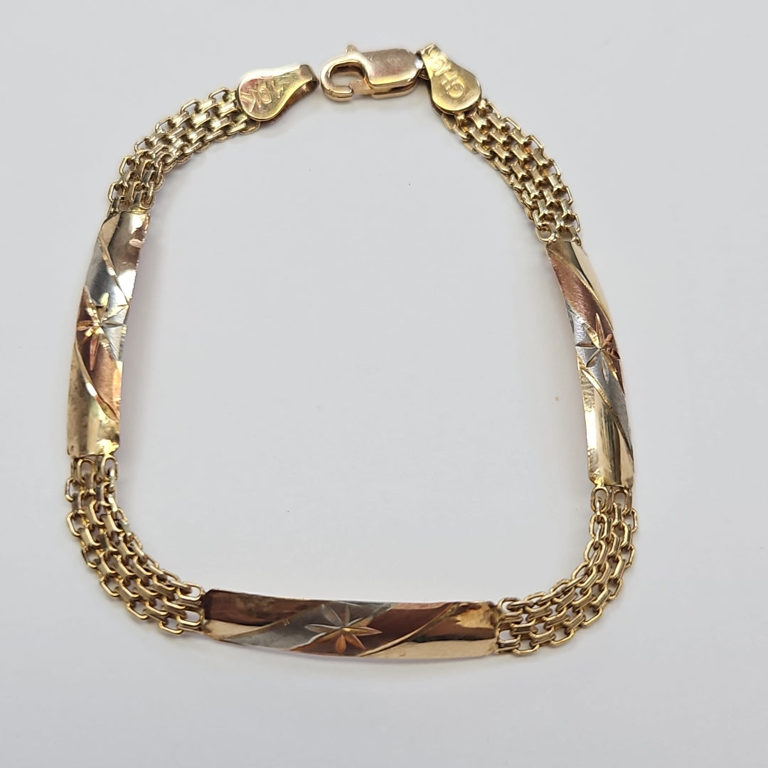 PULSERA ORO 10 K 4.4 GRMS (SEMINUEVO)