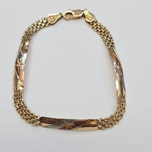 PULSERA ORO 10 K 4.4 GRMS (SEMINUEVO)