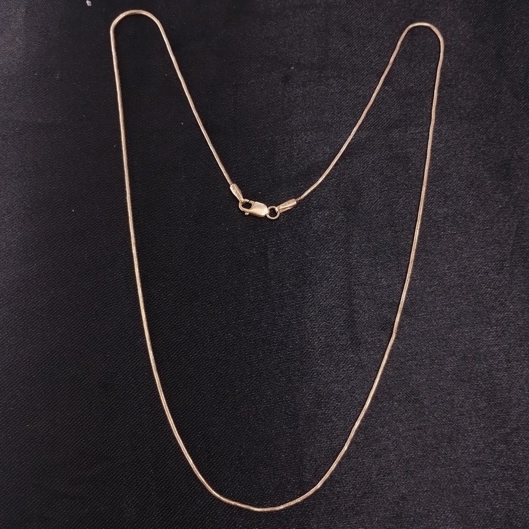 CADENA ORO 14 K 3.4 GRMS (SEMINUEVO)