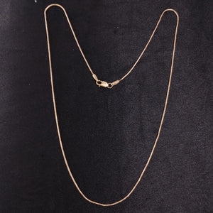 CADENA ORO 14 K 3.4 GRMS (SEMINUEVO)