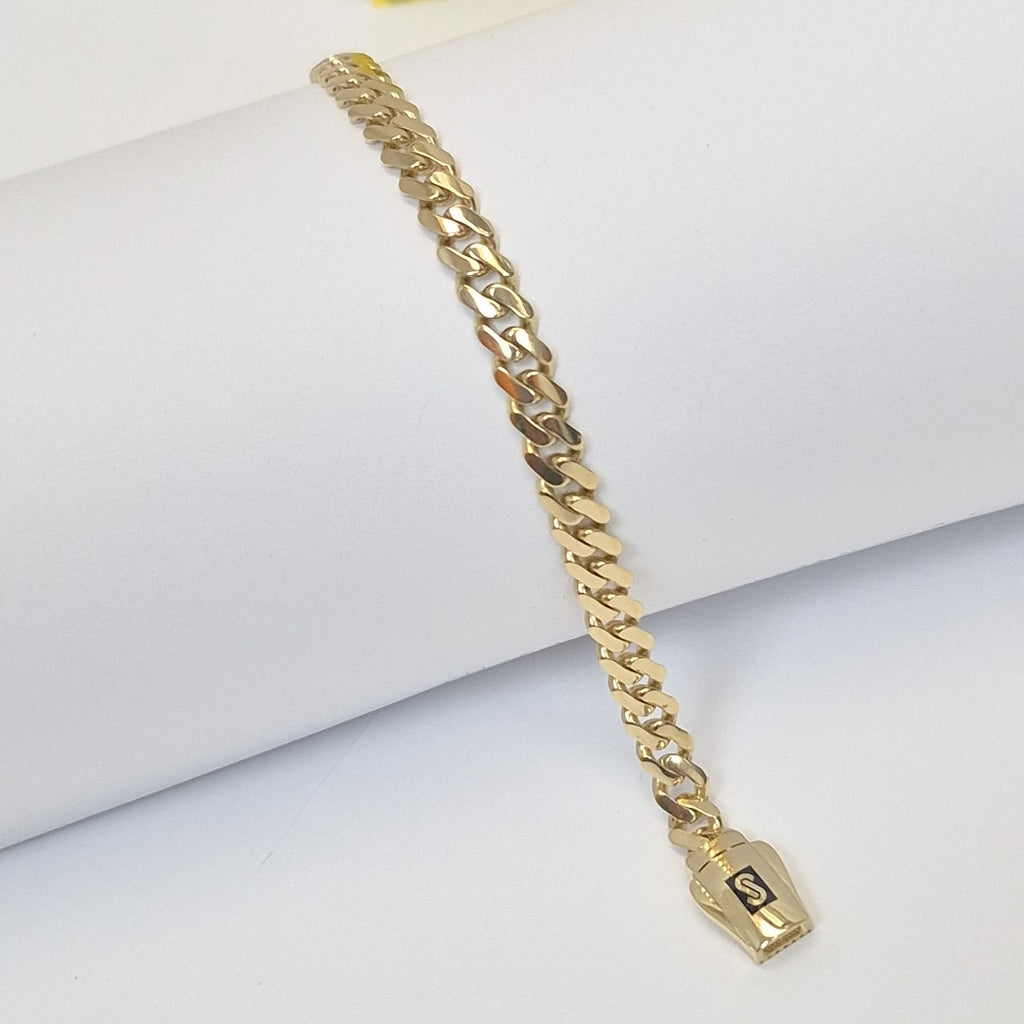 PULSERA MONACO ORO 14K 5.3 (NUEVO)