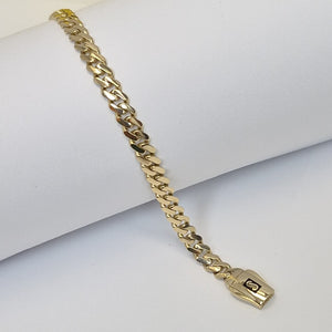PULSERA MONACO ORO 14K 5.4 (NUEVO)
