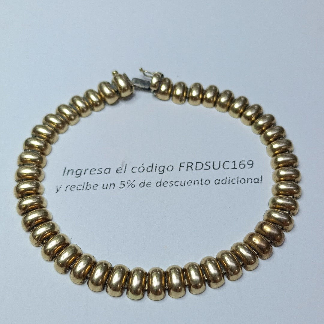 PULSERA ORO 14 K 15,00 GRMS (SEMINUEVO)