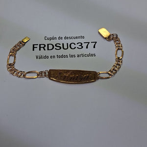 ESCLAVA ORO 10 K 7.1 GRMS (SEMINUEVO)