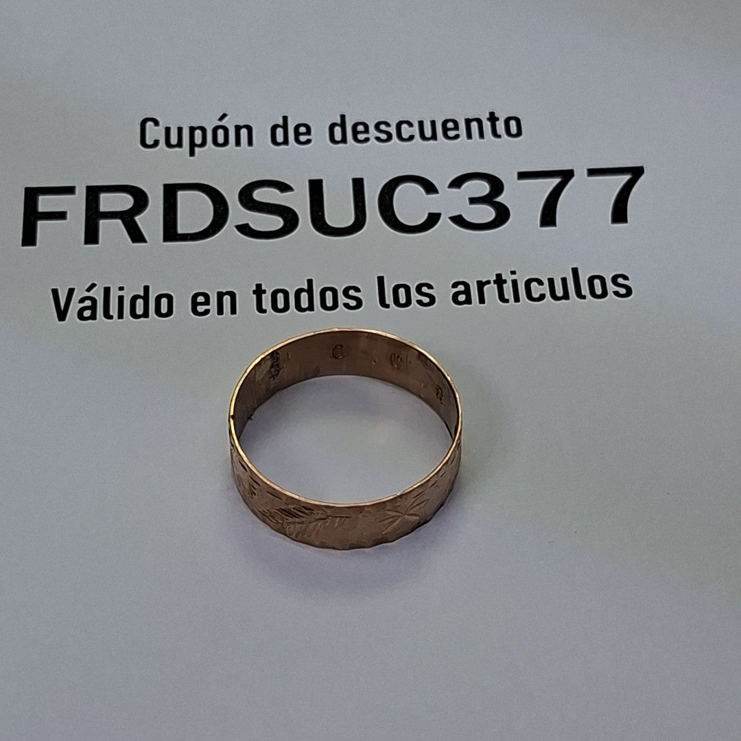 ARGOLLA ORO 8 K 2.3 GRMS (SEMINUEVO)