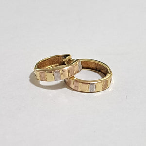 ARRACADAS PAR ORO 10 K 1.1 GRMS (SEMINUEVO)