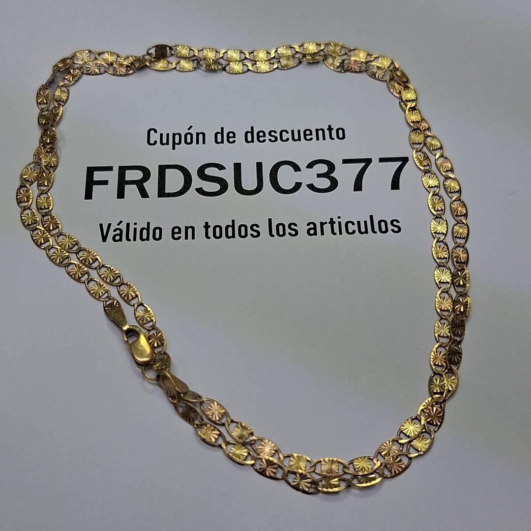 CADENA ORO 10 K 4.8 GRMS (SEMINUEVO)