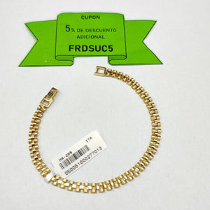PULSERAS DAMA ORO 14K 5.8 (NUEVO)