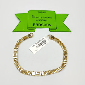 PULSERAS DAMA ORO 14K 7.6 (NUEVO)