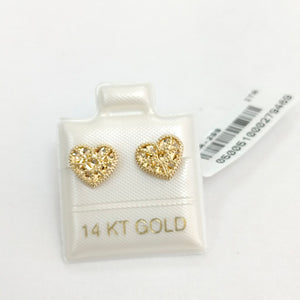 BROQUELES ORO 14K 1.5 (NUEVO)