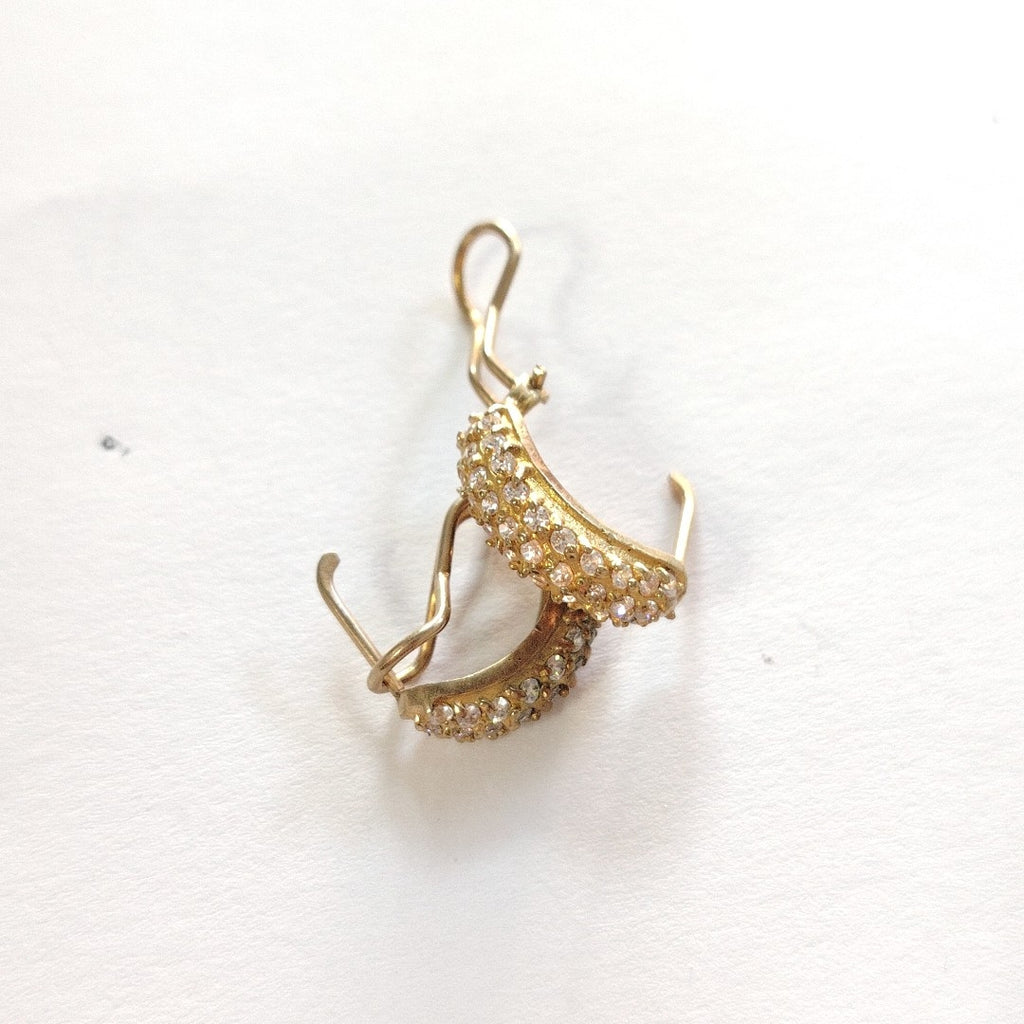 ARETES PAR ORO 10 K 3,50 GRMS (SEMINUEVO)