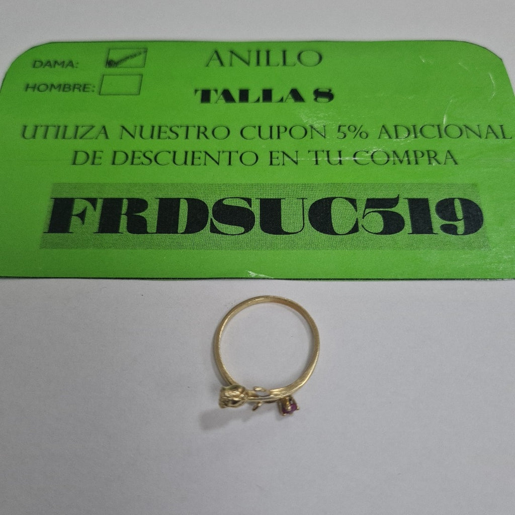 ANILLITO ORO 14 K 2 GRMS (SEMINUEVO)