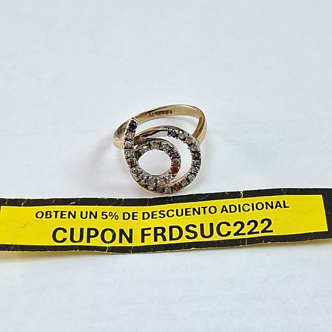 ANILLO ORO 10 K 3,60 GRMS (SEMINUEVO)