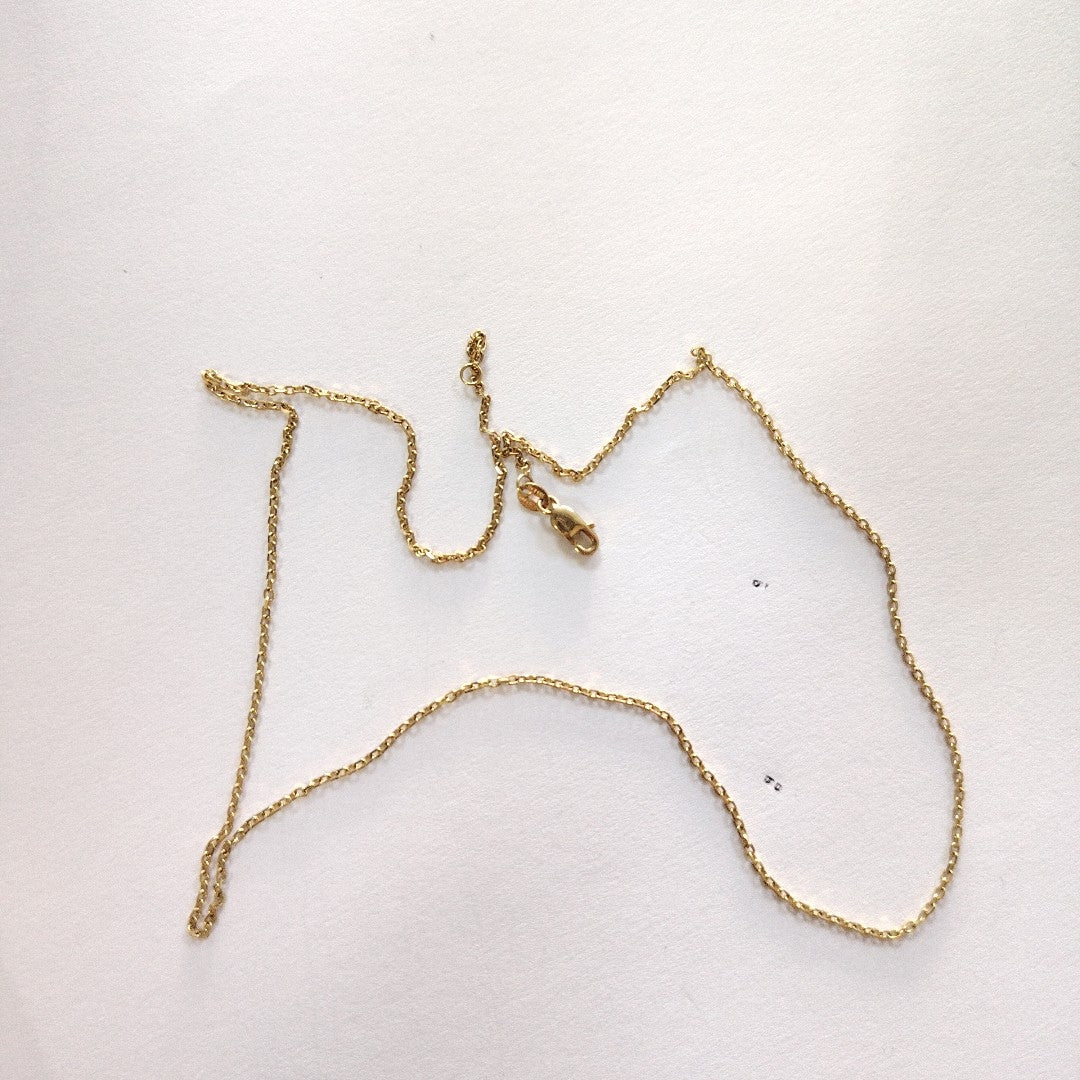 CADENA ORO 14 K 2,30 GRMS (SEMINUEVO)