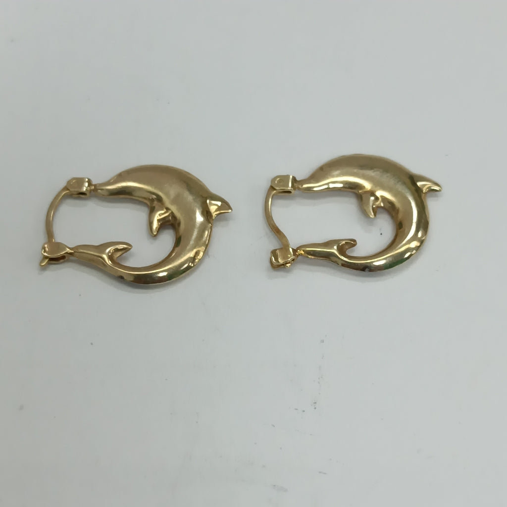 ARRACADAS PAR ORO 14 K 1,50 GRMS (SEMINUEVO)