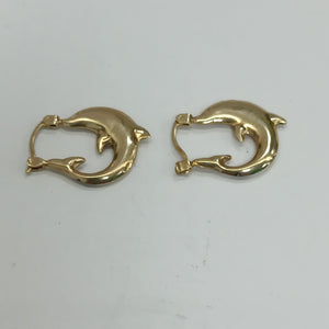 ARRACADAS PAR ORO 14 K 1,50 GRMS (SEMINUEVO)