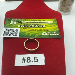 ARGOLLA ORO 14 K 4.1 GRMS (SEMINUEVO)