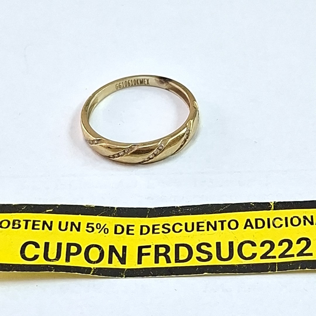 ANILLO ORO 10 K 1.7 GRMS (SEMINUEVO)