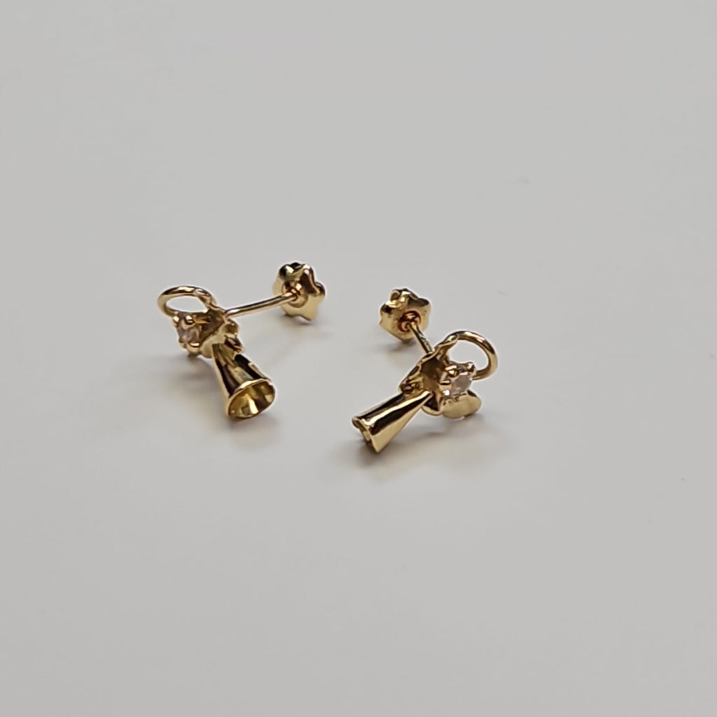 BROQUELES PAR ORO 10 K 0,50 GRMS (SEMINUEVO)