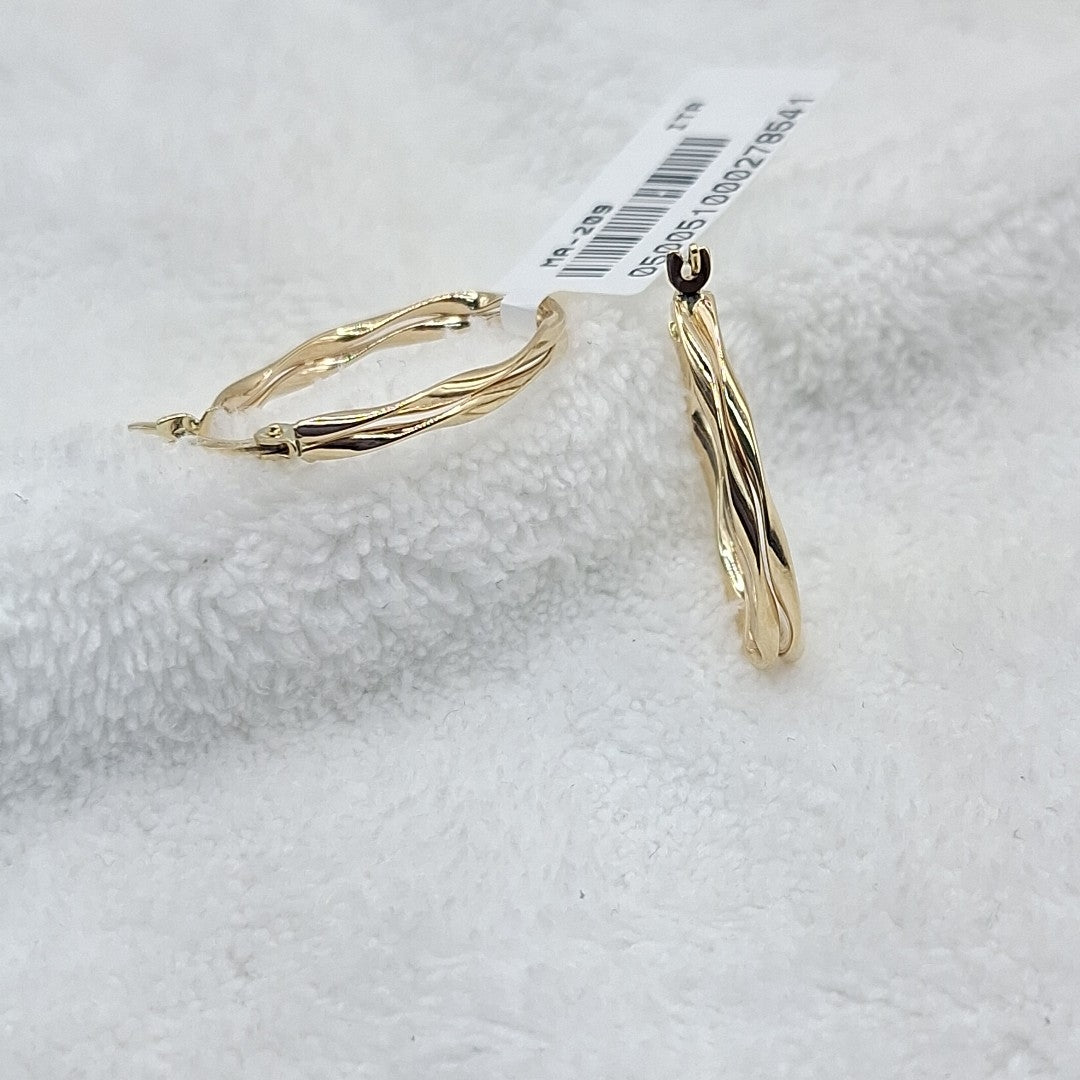 ARRACADAS ORO 14K 1.4 (NUEVO)