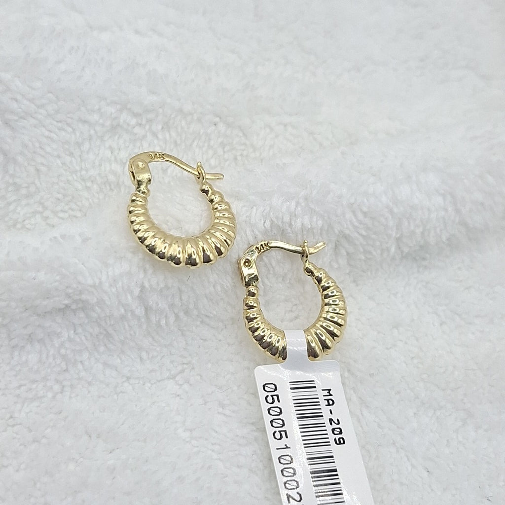ARRACADAS ORO 14K 1.1 (NUEVO)