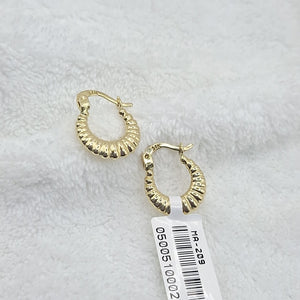 ARRACADAS ORO 14K 1.1 (NUEVO)