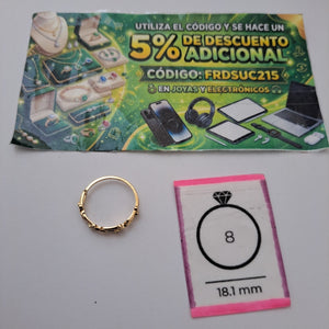 ANILLOS DAMA ORO 14K 1.8 (NUEVO)