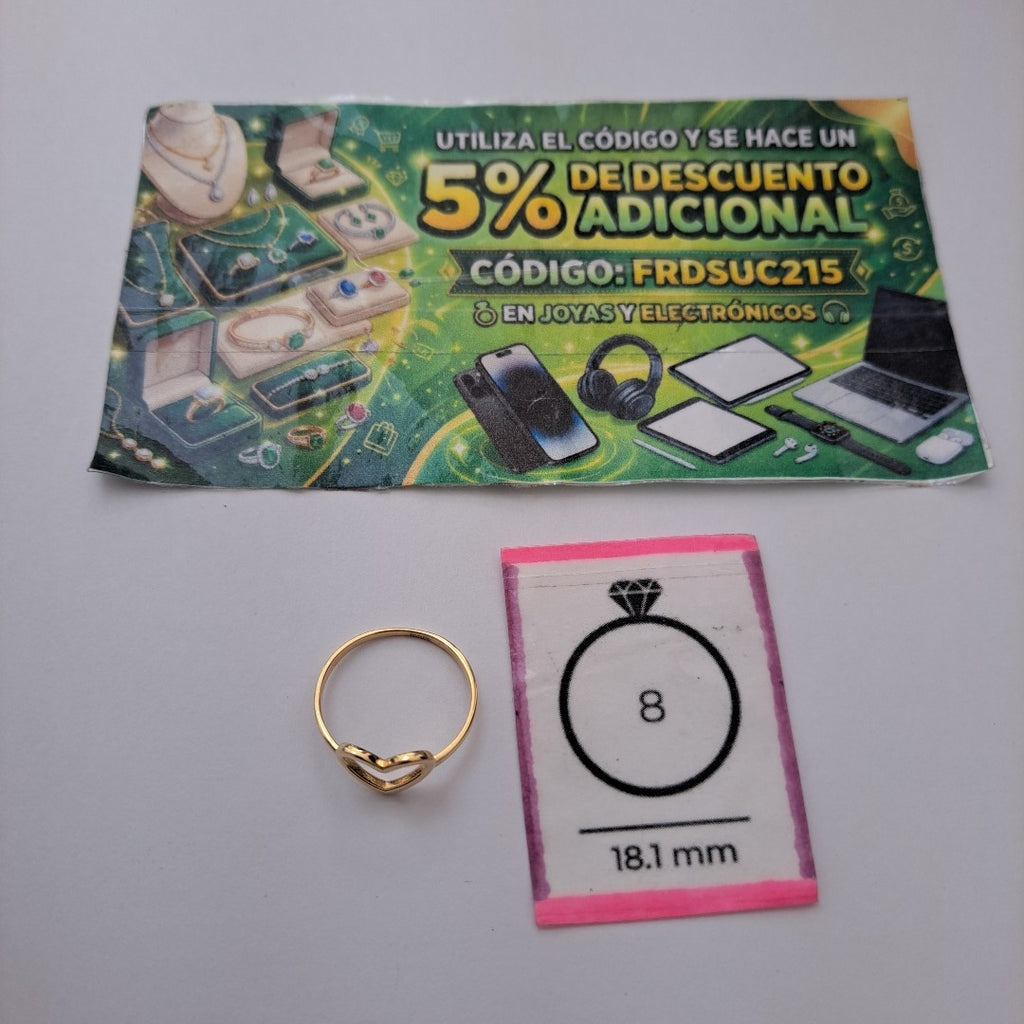 ANILLOS DAMA ORO 14K 1.6 (NUEVO)