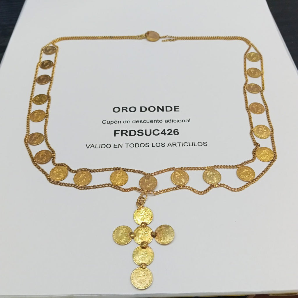 COLLAR ORO 10 K 17.7 GRMS (SEMINUEVO)
