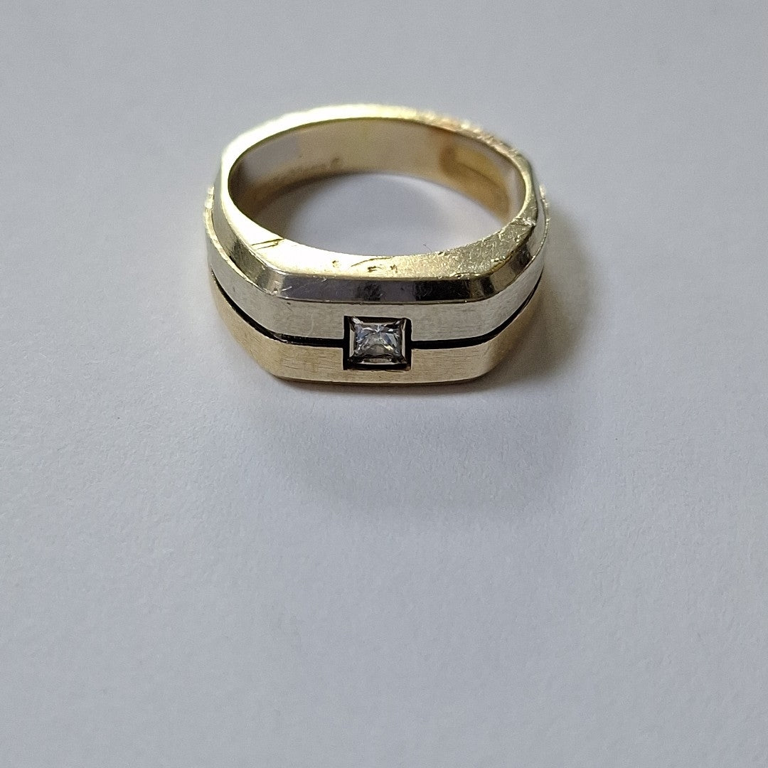 SOLITARIO ORO 14 K 7,40 GRMS (SEMINUEVO)