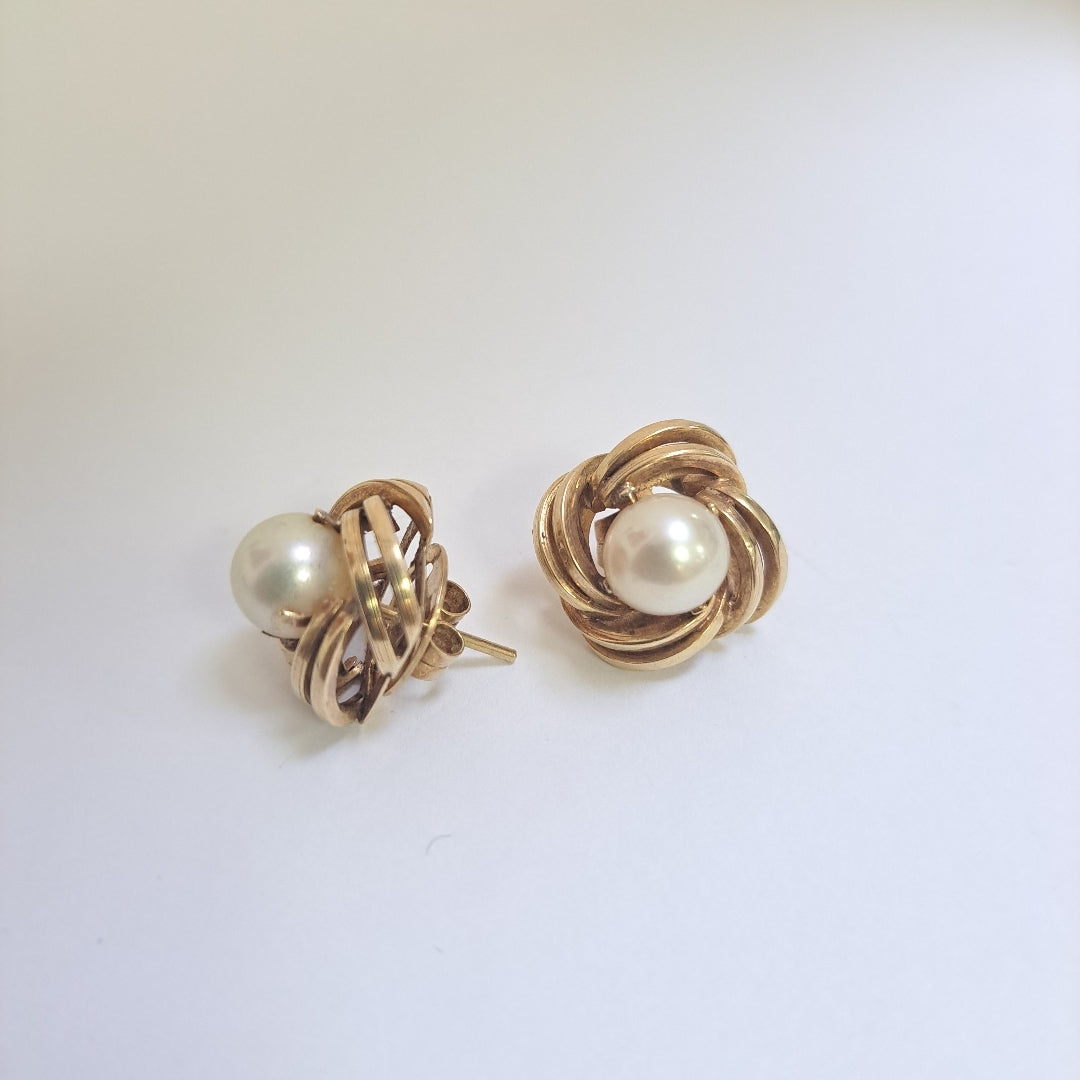 BROQUELES PAR ORO 18 K 5,90 GRMS (SEMINUEVO)