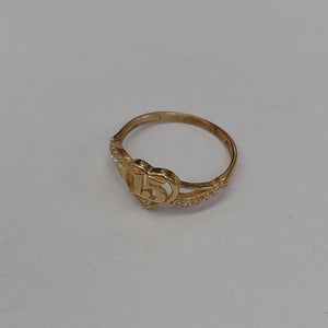 ANILLO CONMEMORATIVO ORO 10 K 1.4 GRMS (SEMINUEVO)