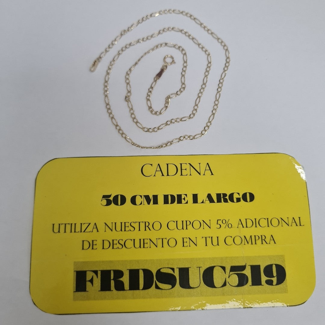 CADENA ORO 10 K 2.7 GRMS (SEMINUEVO)