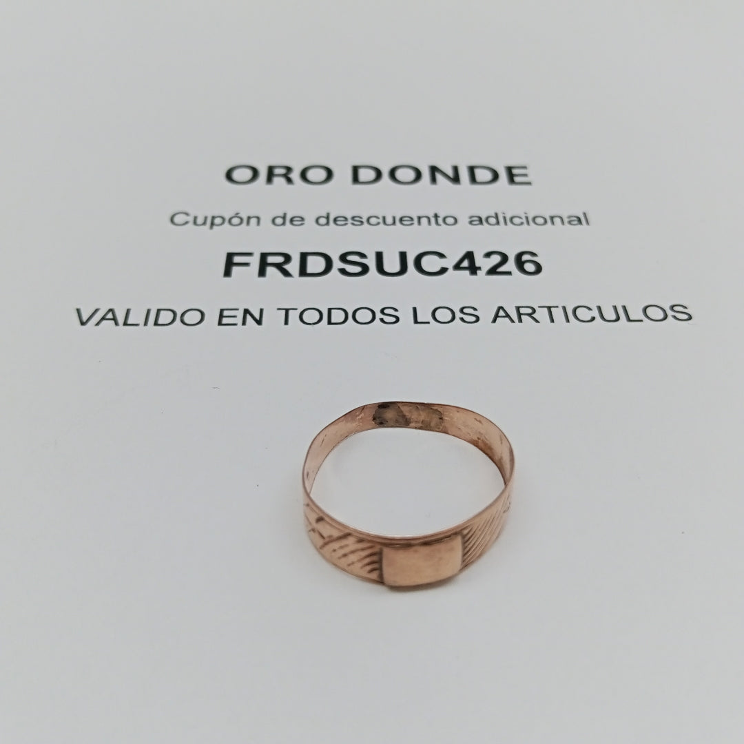 ANILLITO ORO 8 K 1.4 GRMS (SEMINUEVO)