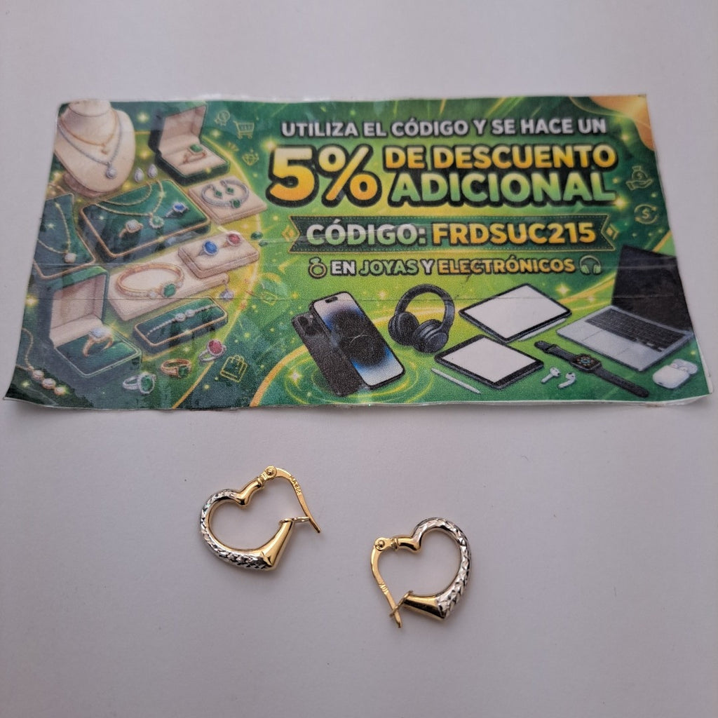 ARRACADAS ORO 10K 1.2 (NUEVO)