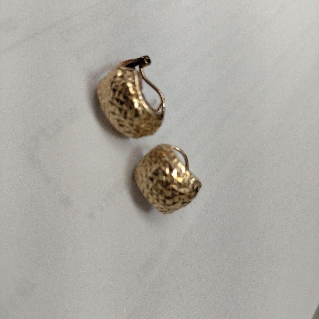 ARETES PAR ORO 14 K 1.5 GRMS (SEMINUEVO)