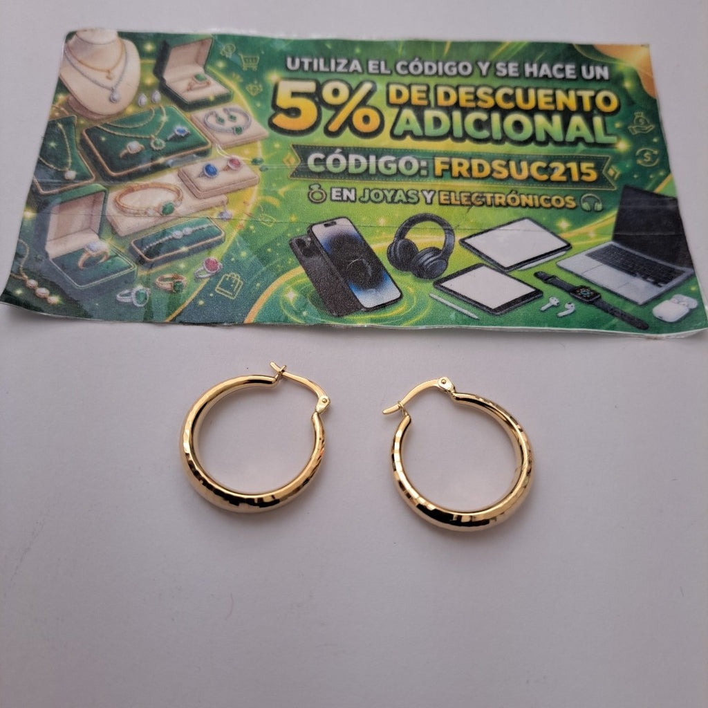 ARRACADAS ORO 14K 2.3 (NUEVO)