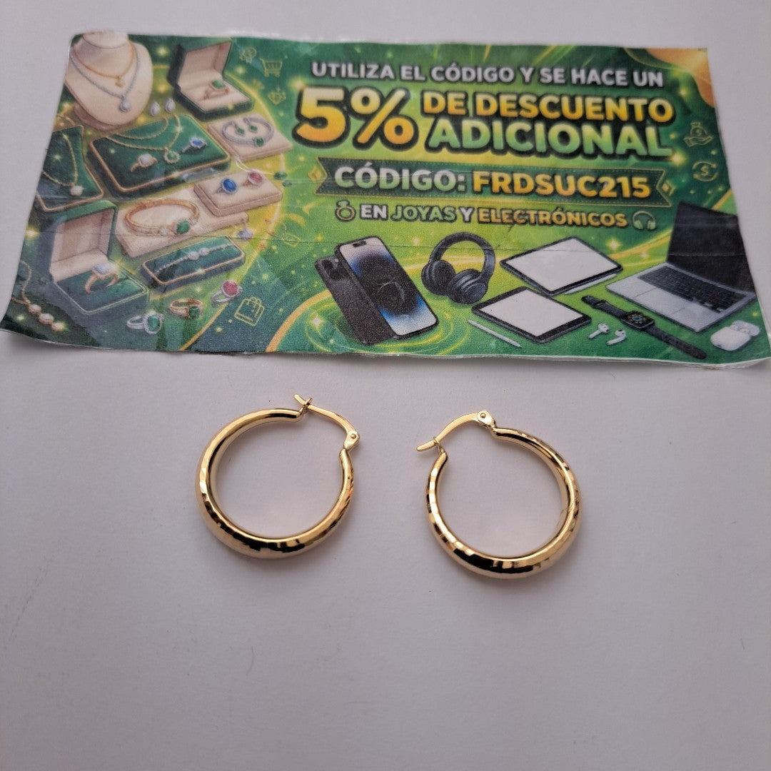 ARRACADAS ORO 14K 2.3 (NUEVO)