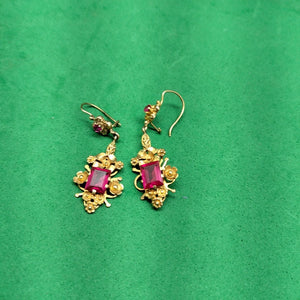 ARETES PAR ORO 8 K 7.9 GRMS (SEMINUEVO)