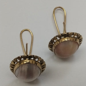ARETES PAR ORO 8 K 6,10 GRMS (SEMINUEVO)