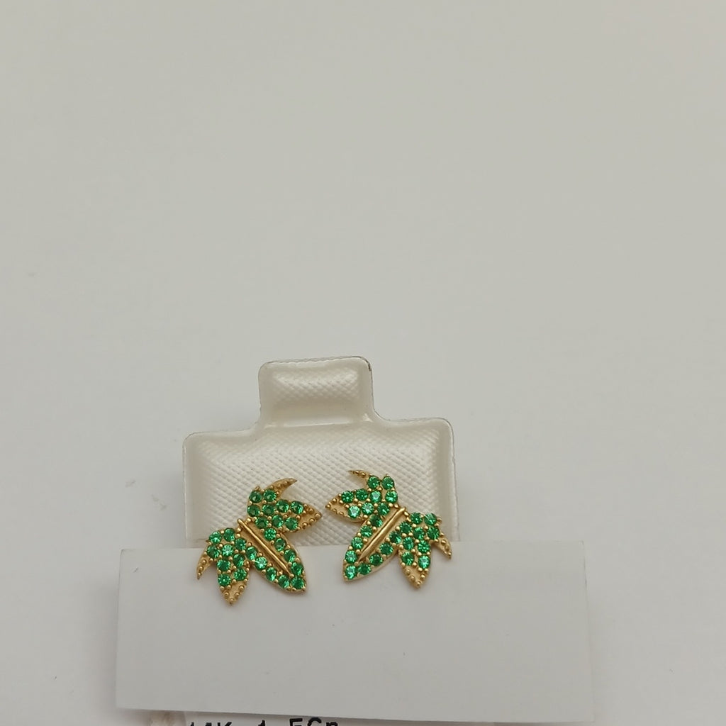 BROQUELES ORO 14K 1.5 (NUEVO)