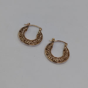 ARRACADAS PAR ORO 10 K 2,30 GRMS (SEMINUEVO)