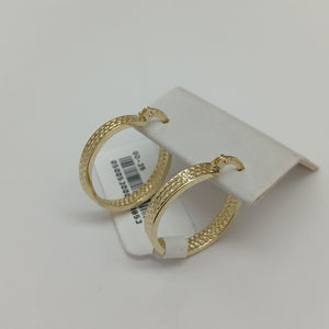 ARETES ARRACADA LABRADA 10K 2 GR (NUEVO)