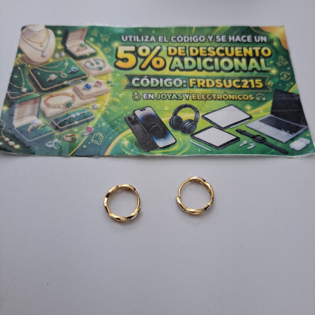 HUGGIES ORO 14K 1.6 (NUEVO)