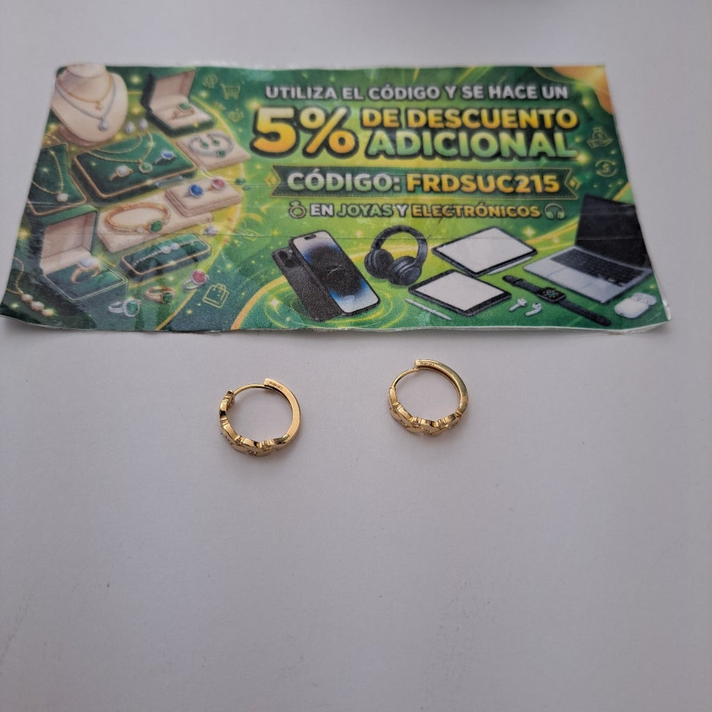 HUGGIES ORO 14K 1.7 (NUEVO)