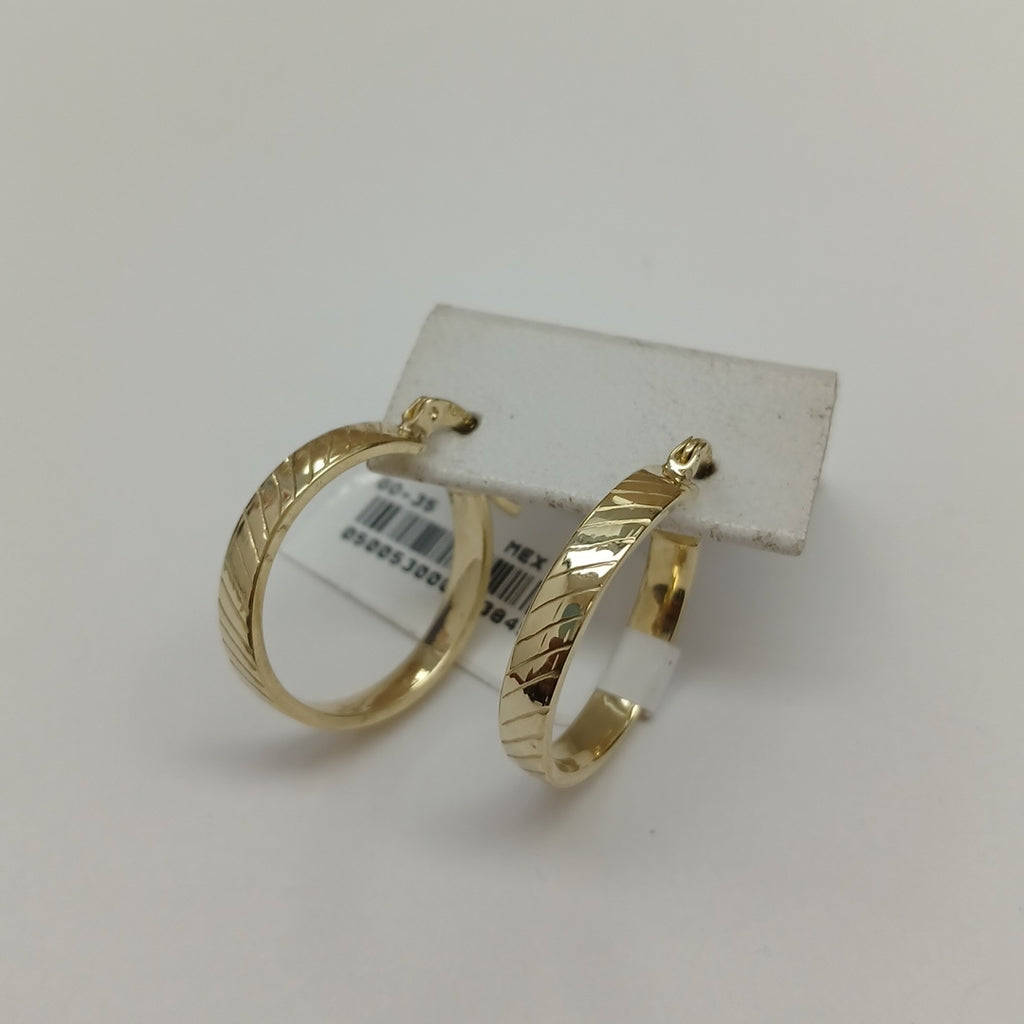 ARETES ARRACADA ASTRIADA 10K 1.9 GR (NUEVO)