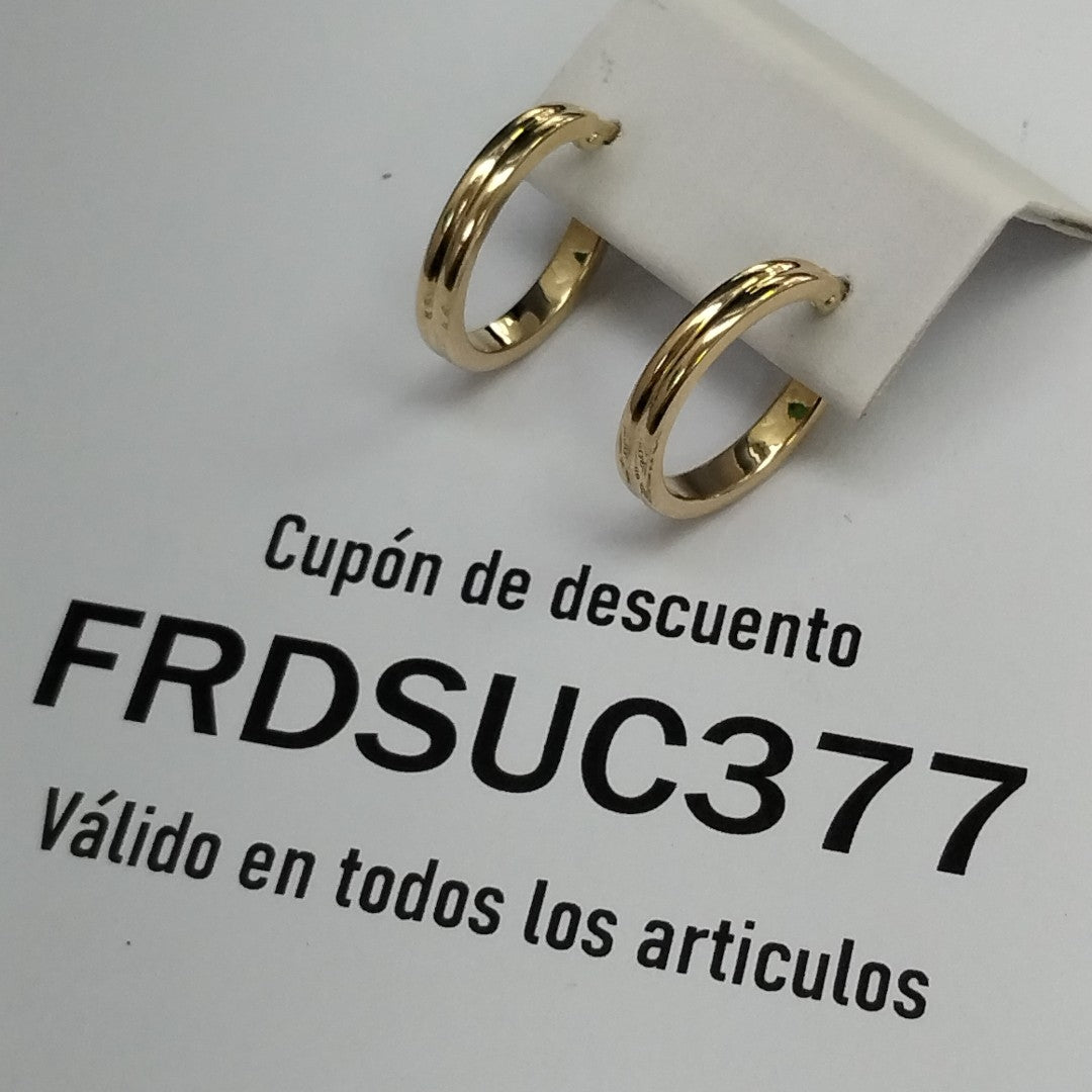 ARRACADAS ORO 14K 1.6 (NUEVO)